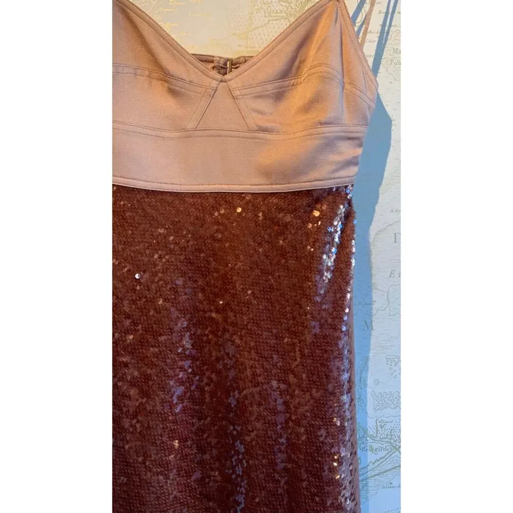 A.L.C. Gisele Sequin Midaxi Empire Dress